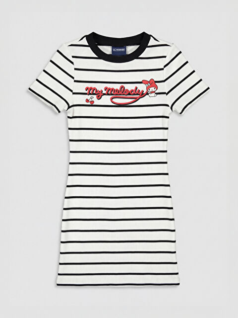 LCW Kids My Melody Lisanslı Kız Çocuk Elbise