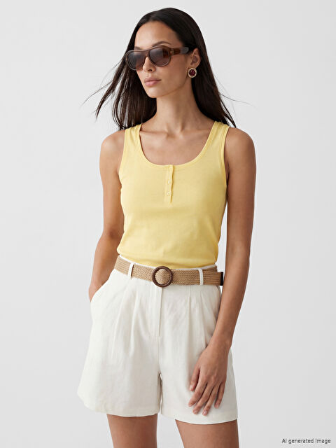 LCWAIKIKI Basic U Yaka Kadın Atlet