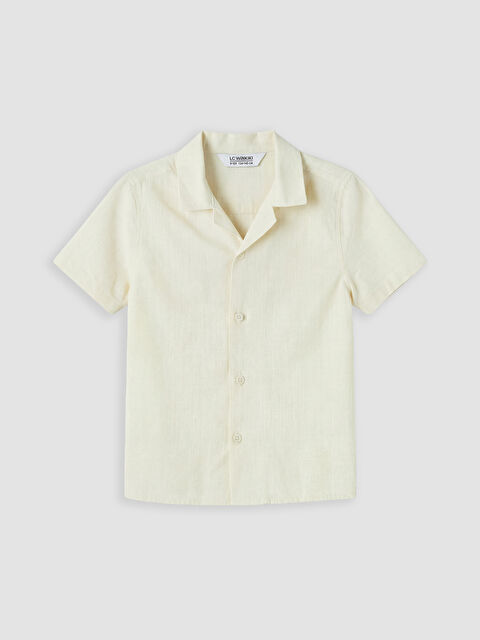LCW Kids Poplin Erkek Çocuk Gömlek