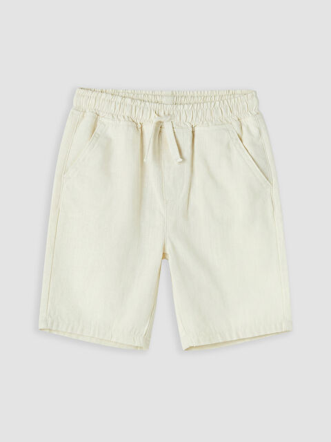 LCW baby Beli Lastikli Erkek Çocuk Şort
