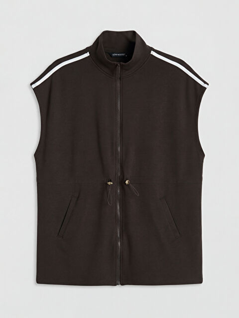 LCW Modest Dik Yaka Oversize Kadın Yelek