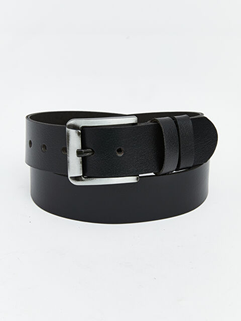 LCW ACCESSORIES Deri Görünümlü Erkek Kemer  - S6MC16Z8-HUC