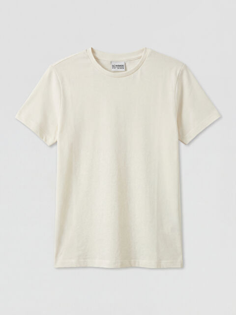 LCW Kids Girl WHITE T-Shirt - S6MC77Z4-Q6K