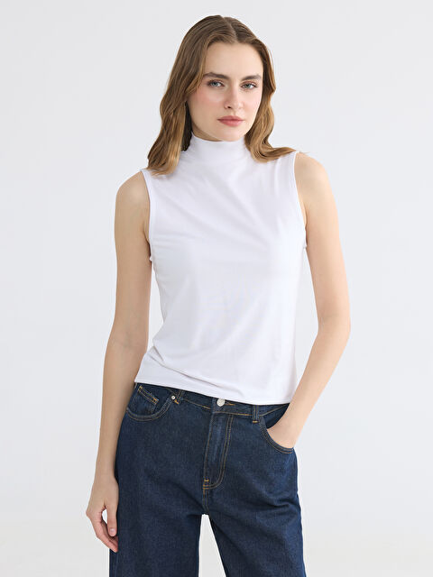 LCW EVERYDAY فيست نسائي بياقة عالية