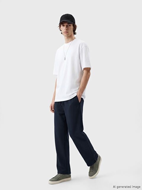 XSIDE بنطال رياضي رجالي بقصّة عادية - S6MF20Z8-RFH