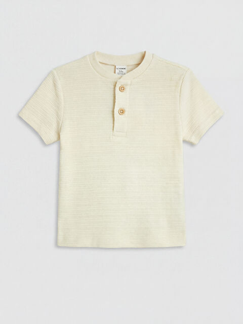 LCW Kids Bisiklet Yaka Erkek Çocuk Tişört