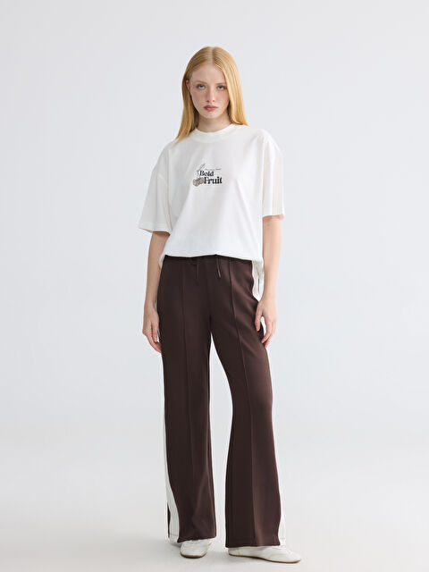 LCW Modest Woman BROWN Sweatpants