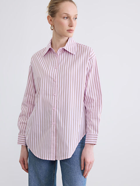 LCW EVERYDAY Woman PINK Shirt - S6MG06Z8-LHK