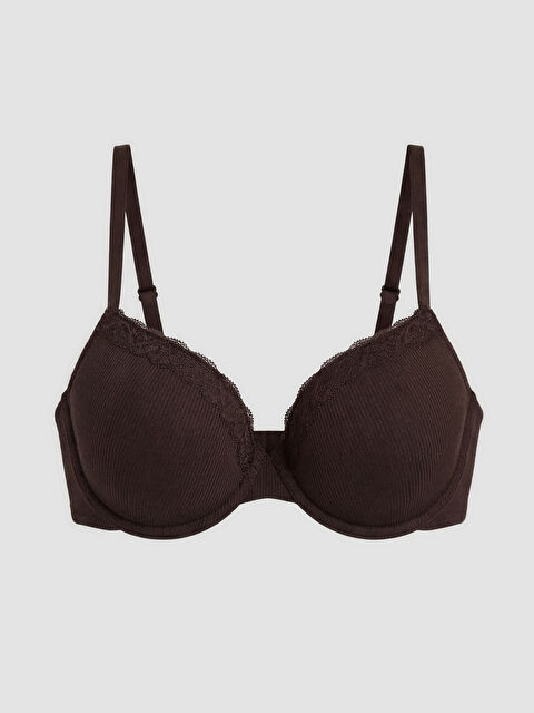 LCW DREAM Balenli Dolgusuz Dantelli Tişört Sütyen - S6MG16Z8-JR3