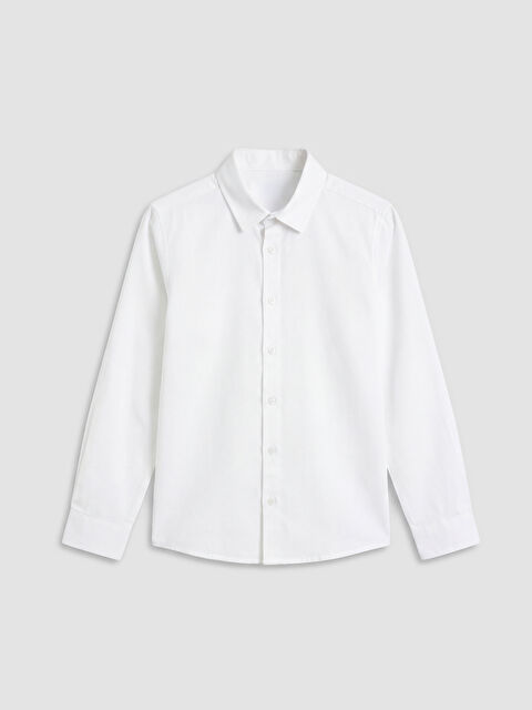LCW Kids Poplin Erkek Çocuk Gömlek - S6MG33Z4-Q6K