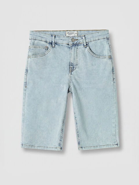 LCW Jeans Regular Fit Erkek Jean Şort