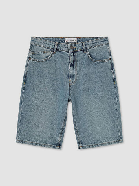LCW Jeans Standart Kalıp Erkek Jean Şort