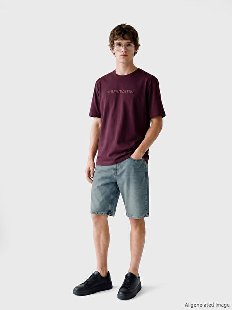 LCW Jeans Standart Kalıp Erkek Jean Şort