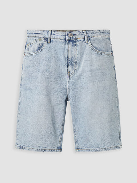 LCW Jeans Regular Fit Erkek Jean Şort