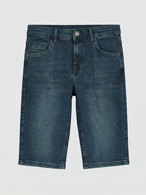 LCW Jeans Regular Fit Erkek Jean Şort