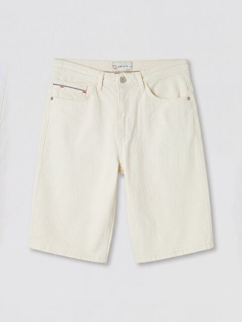 LCW Jeans Slim Fit Erkek Jean Şort