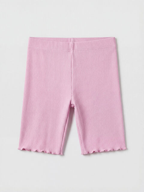 LCW Kids Fitilli Kız Çocuk Kısa Tayt