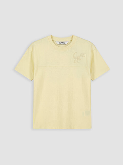 LCW Kids Nakışlı Erkek Çocuk Tişört