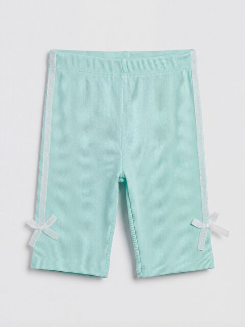 LCW Kids Beli Lastikli Kız Çocuk Kaşkorse Kısa Tayt