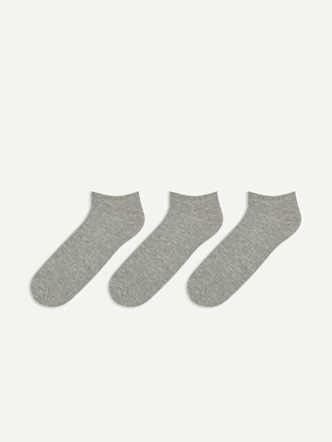 LCW ECO Men's Ankle Socks, Set of Three - S6MI53Z8-JMD