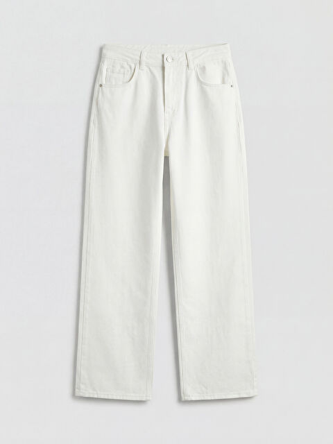 LCW Jeans Straight Fit Kadın Jean Pantolon - S6MI62Z8-844