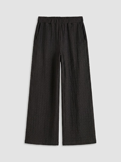 LCW Modest Beli Lastikli Dokulu Kadın Pantolon - S6MJ27Z8-HMK