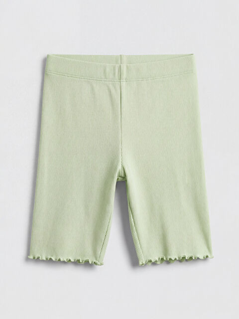 LCW Kids Fitilli Kız Çocuk Kısa Tayt - S6MJ94Z1-FPQ