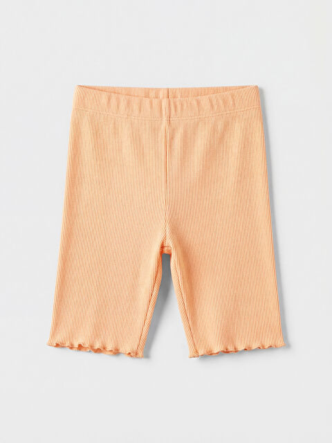 LCW Kids Fitilli Kız Çocuk Kısa Tayt