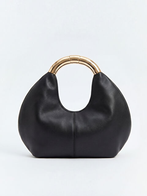 LCW ACCESSORIES Metal Saplı Deri Görünümlü Kadın Omuz Çantası - S6MK16Z8-RQL