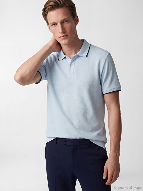 SOUTHBLUE Standart Fit Polo Yaka Erkek Tişört