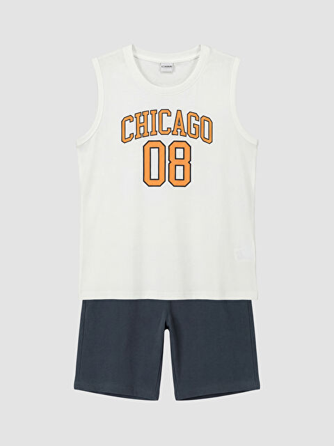 LCW Kids Boy ECRU Set