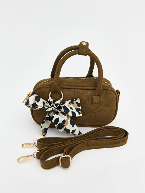 LCW ACCESSORIES Süet Görünümlü Kadın Omuz Çantası - S6MK95Z8-L2H