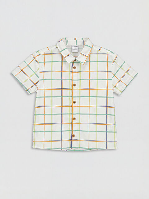 LCW baby قميص كاروهات للأولاد - S6ML24Z1-LND