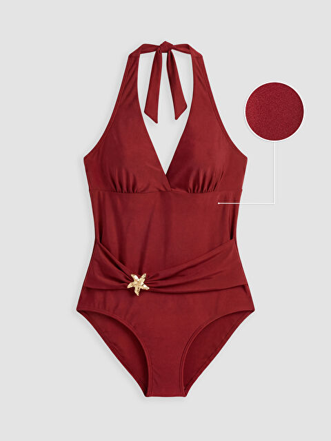 Soulife Boyundan Bağlamalı Kadın Mayo