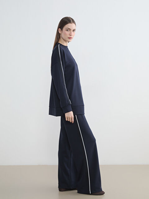 LCW Modest Beli Lastikli Geniş Paça Kadın Eşofman Altı - S6ML91Z8-HRZ