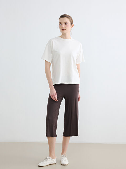 LC WAIKIKI Beli Lastikli Kadın Kapri