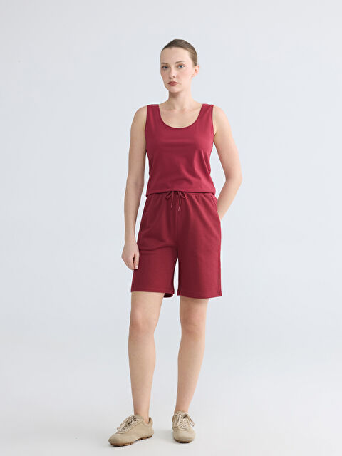 LCW EVERYDAY Beli Lastikli Kadın Şort