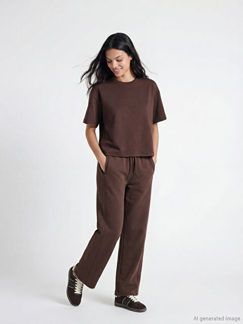 XSIDE Beli Lastikli Kadın Kalın Eşofman Altı	 - S6MO41Z8-ZHA