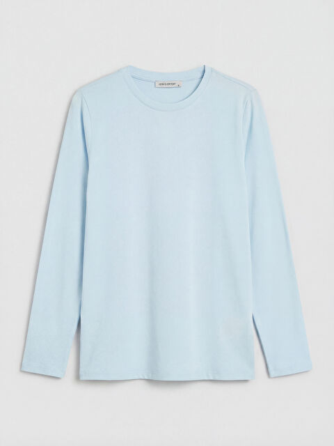 LCW EVERYDAY Bisiklet Yaka Kadın Tişört - S6MO48Z8-QWQ