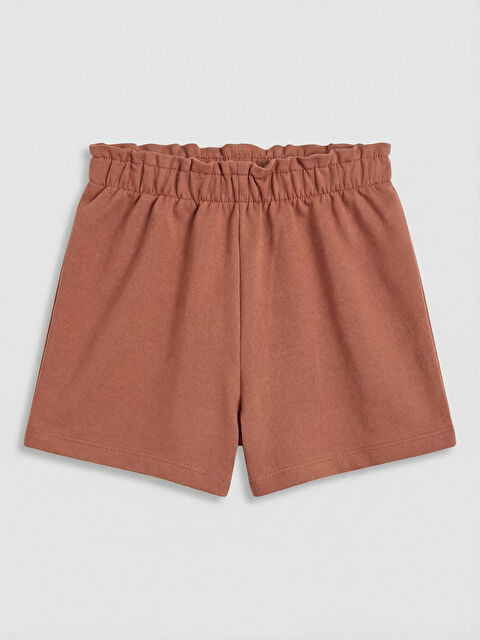 LCW baby Beli Lastikli Kız Çocuk Şort