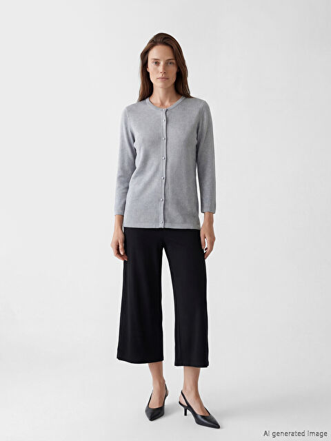 LCW Grace Beli Lastikli Kadın Kapri