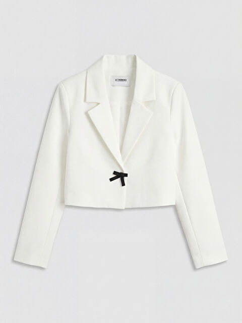 LCW Kids Fiyonk Detaylı Kız Çocuk Blazer Ceket - S6MQ21Z4-R9J