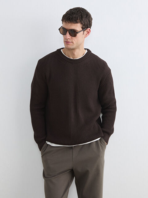 LCW Vision Bisiklet Yaka Erkek Triko Kazak - S6MQ22Z8-ZNT