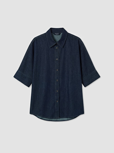 LCW Vision Kadın Jean Gömlek - S6MQ35Z8-309