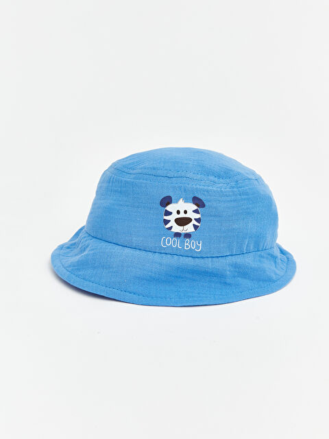 LCW ACCESSORIES Baskılı Erkek Bebek Bucket Şapka