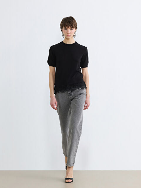 Soulife Straight Fit Kadın Jean Pantolon - S6MR50Z8-CUZ