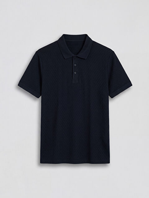 LCWAIKIKI Classic Polo Yaka Desenli Erkek Tişört