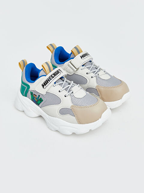 LCW STEPS Minecraft Baskılı Erkek Çocuk Spor Ayakkabı