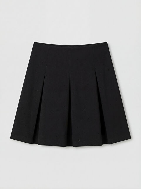 LCW Kids Kız Çocuk Pileli Şort Etek