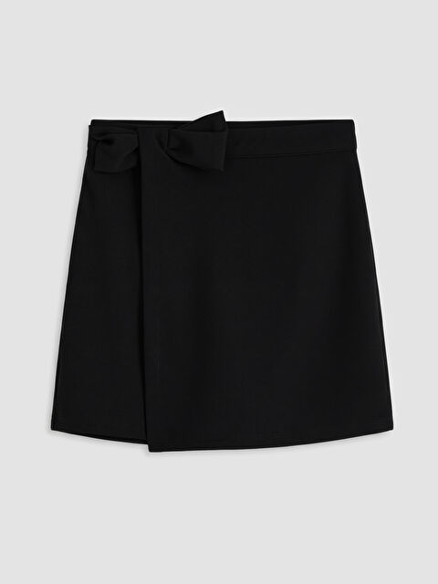 LCW Kids Kız Çocuk Fiyonk Detaylı Şort Etek - S6MT13Z4-CVL